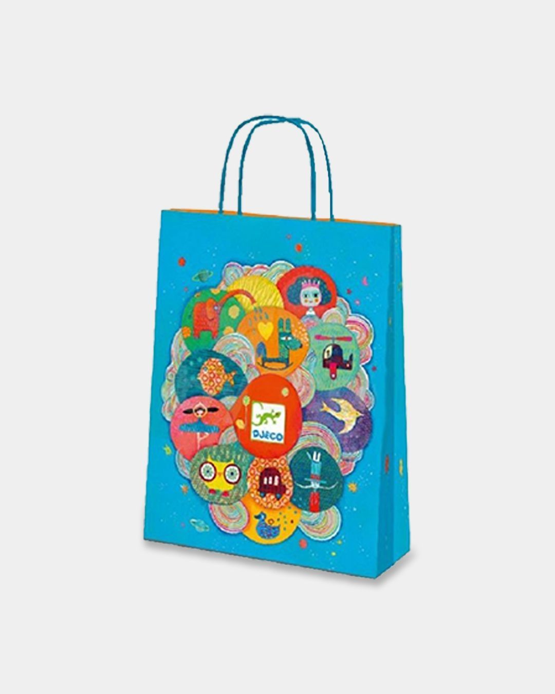 Купить Пакет бумажный с логотипом djeco большой DJECO