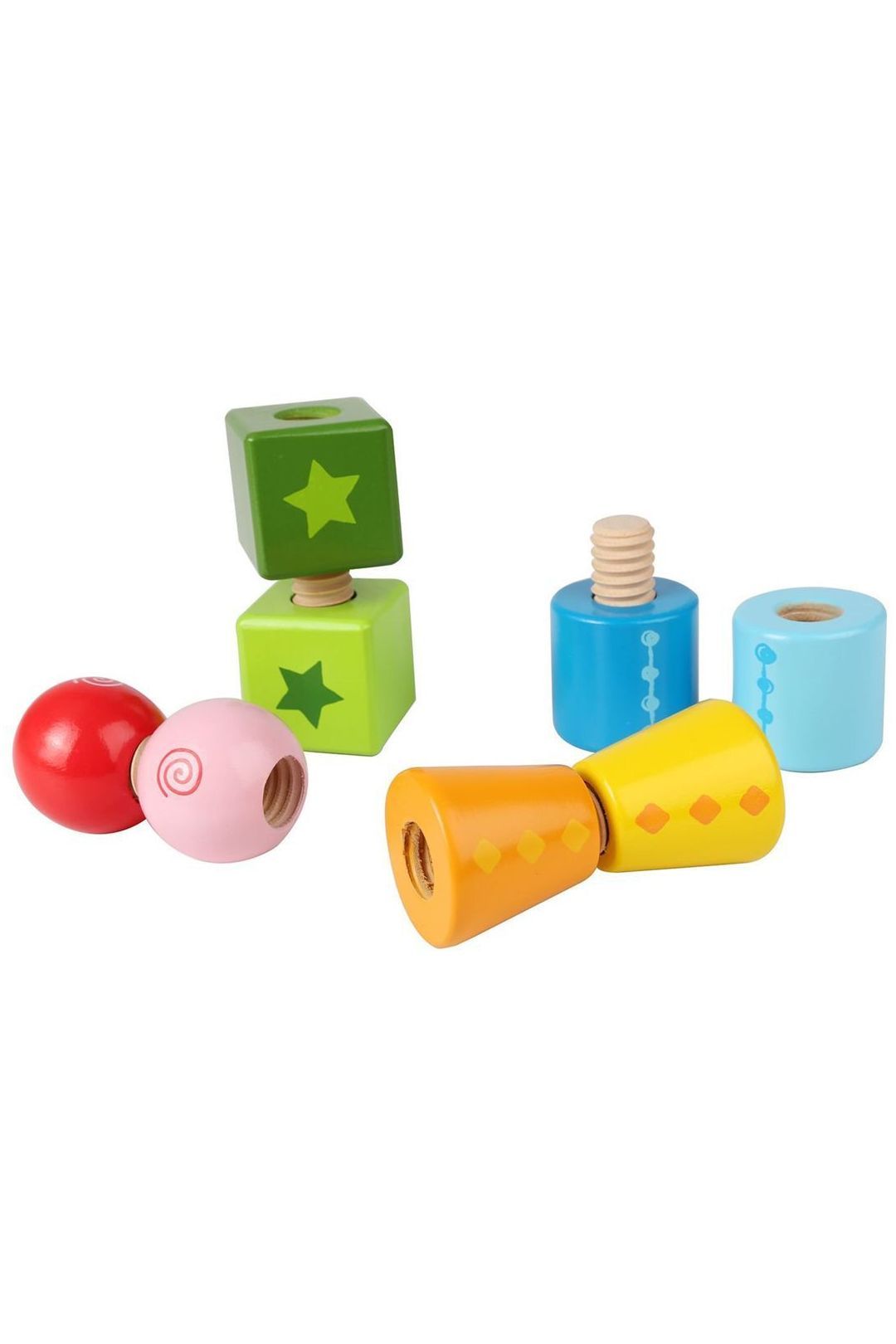 Купить Игрушка развивающая закручивающиеся кубики HAPE