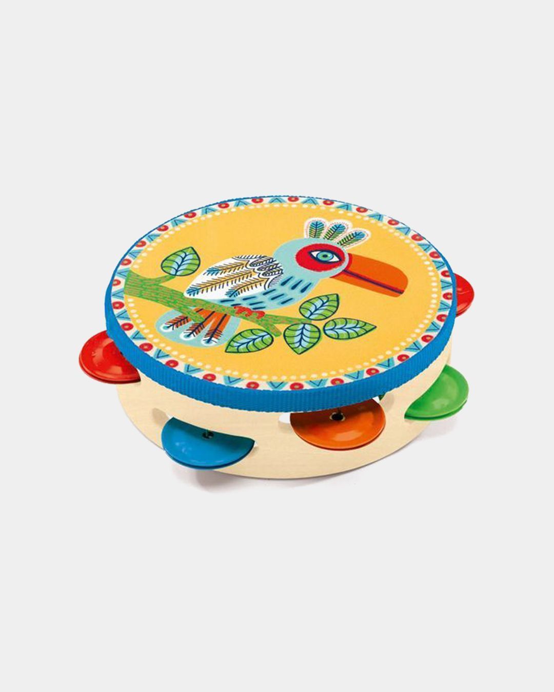 Купить Музыкальный инструмент ударный тамбурин DJECO