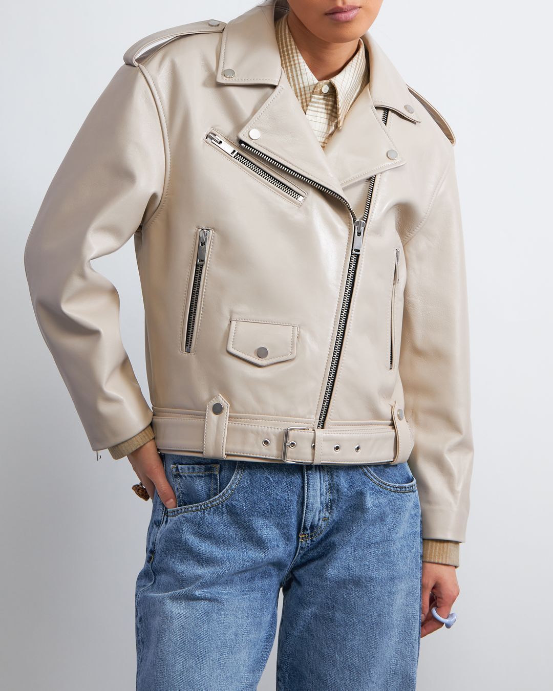 Купить Куртка кожаная CHAUD STUDIO