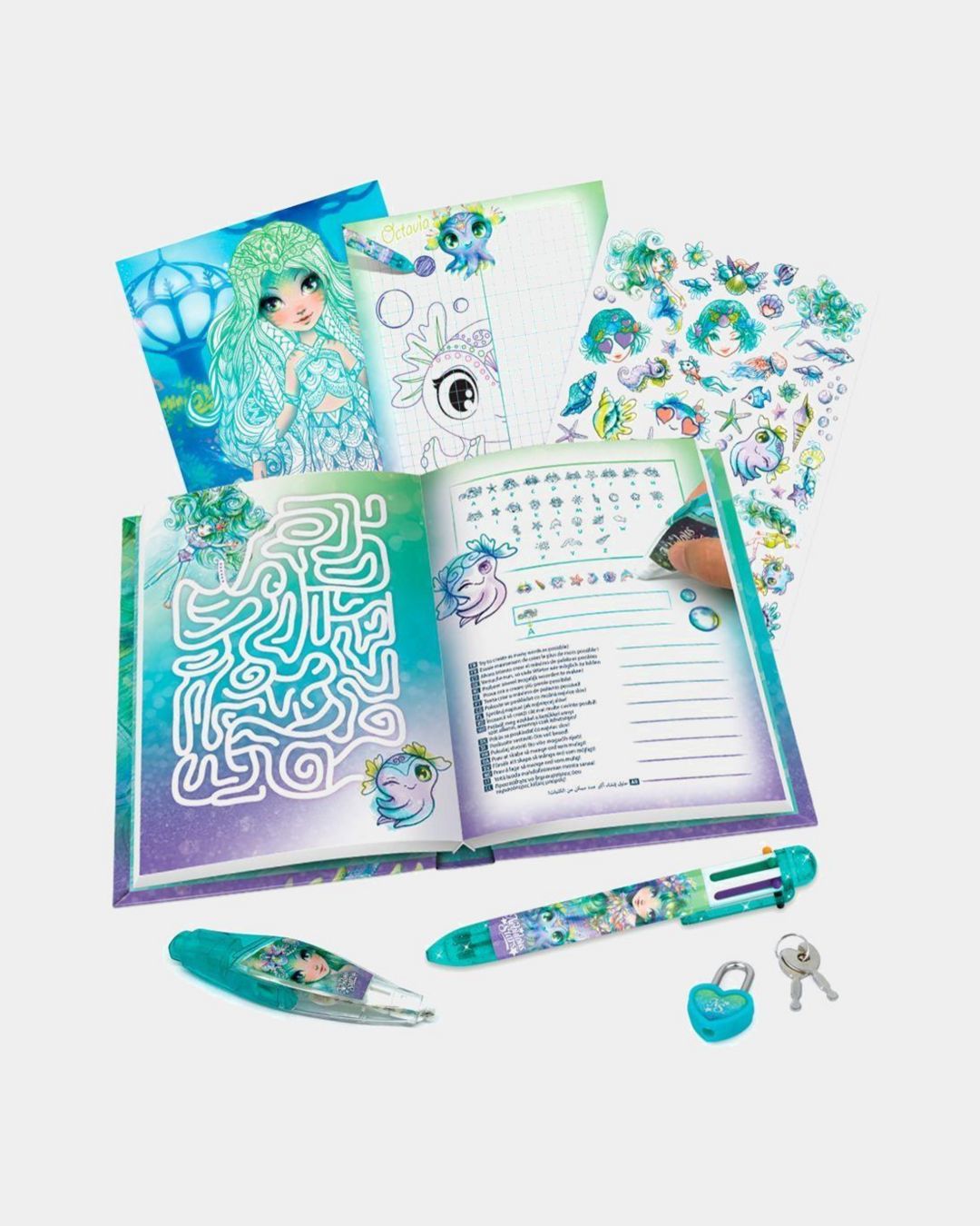 Купить Личный дневник для девочек для секретов NEBULOUS STARS