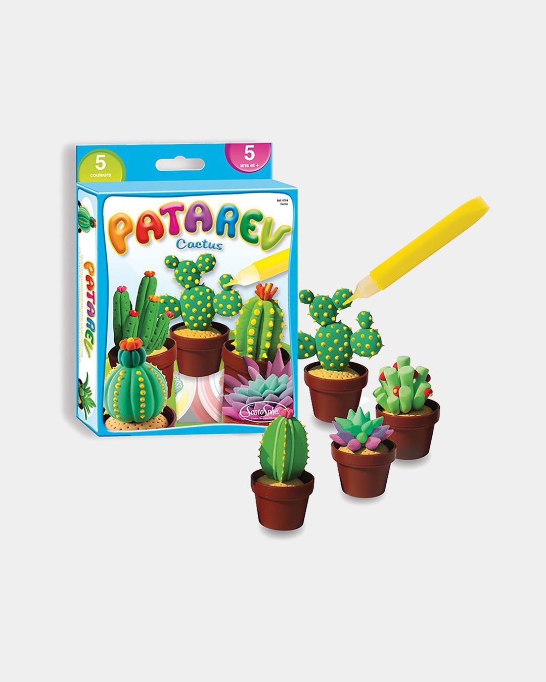 Купить Набор пластилина patarev кактусы SENTOSPHERE