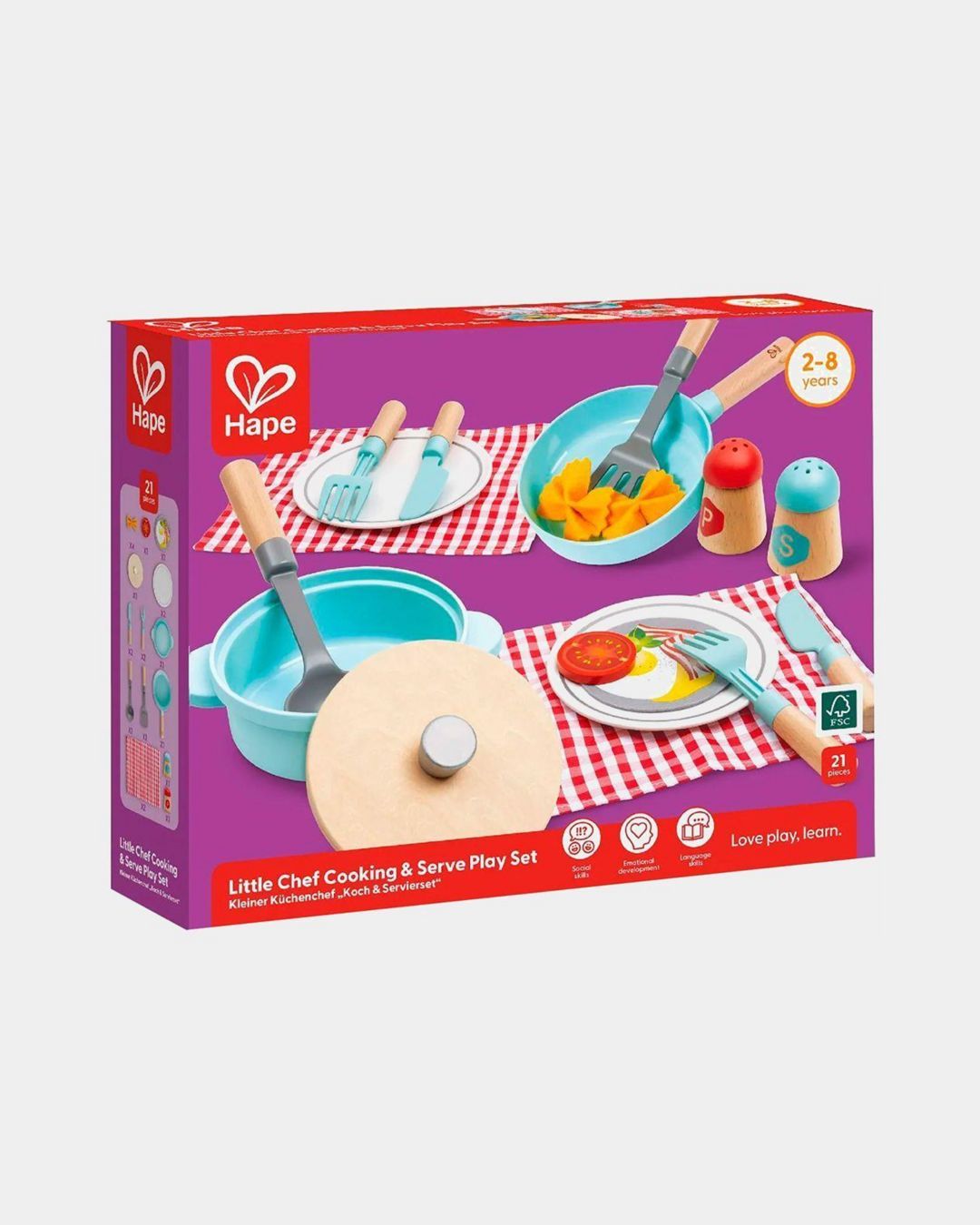 Купить Игровой набор "маленький повар", 21 элемент HAPE