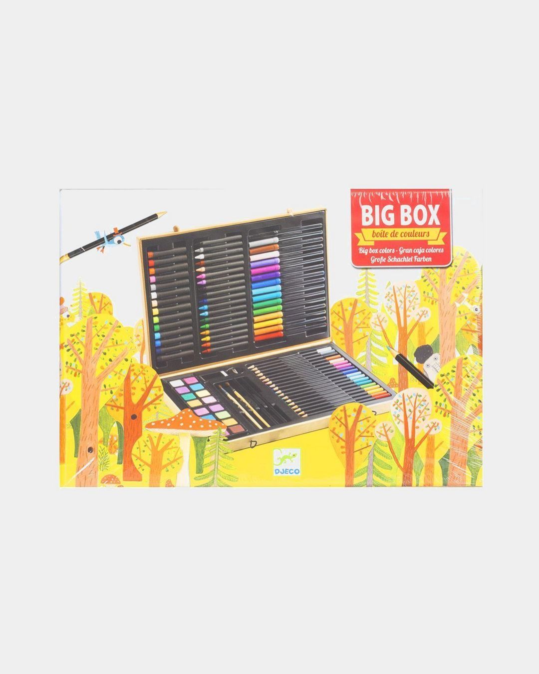 Купить Большой набор:карандаши фломастеры краски 09750 DJECO