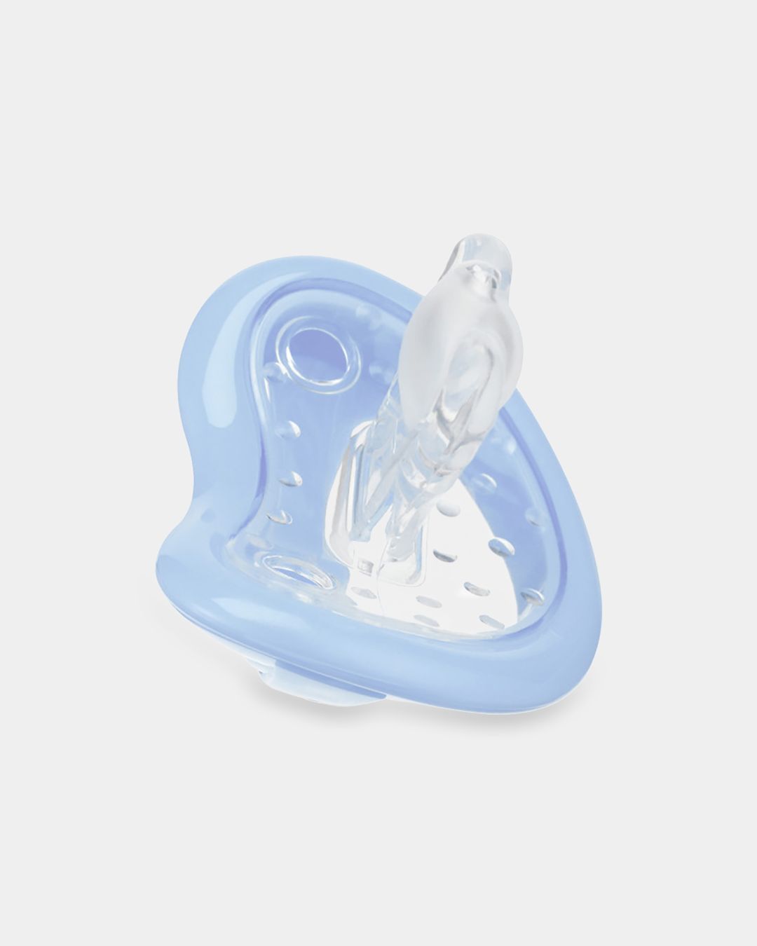 Купить Cоска-пустышка светло-синяя размер 1 в контейнере CURAPROX