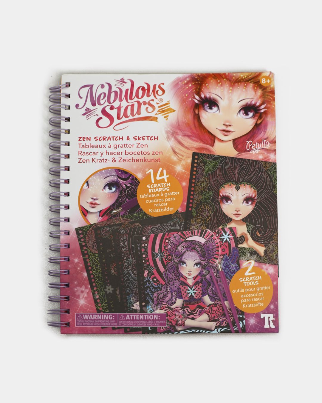 Купить Набор для рисования в технике граттаж NEBULOUS STARS