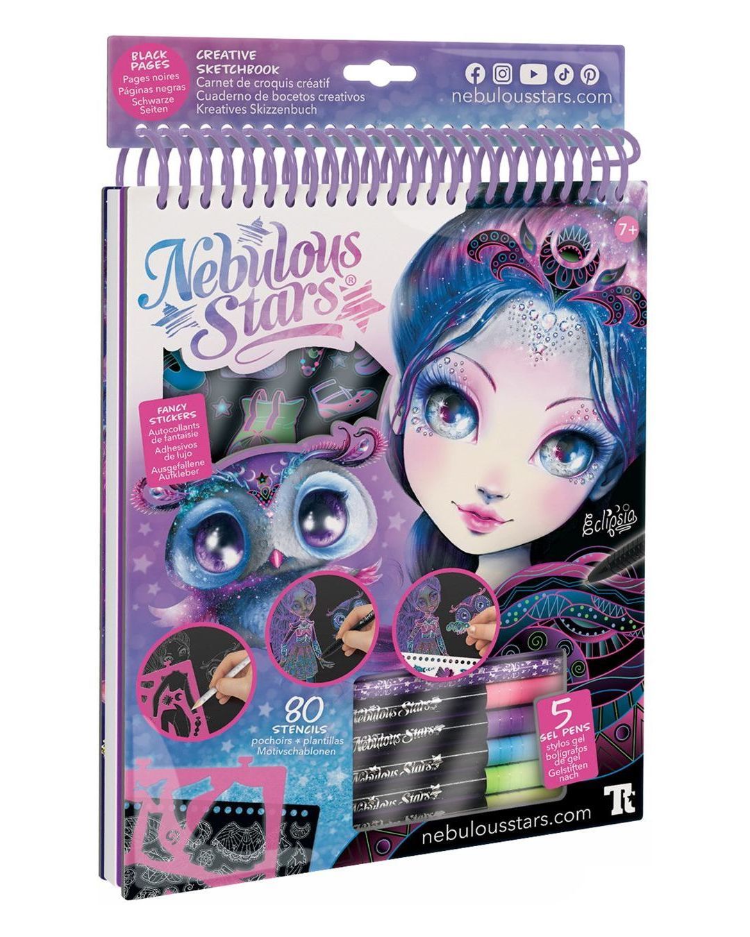 Купить Раскраска для девочек NEBULOUS STARS