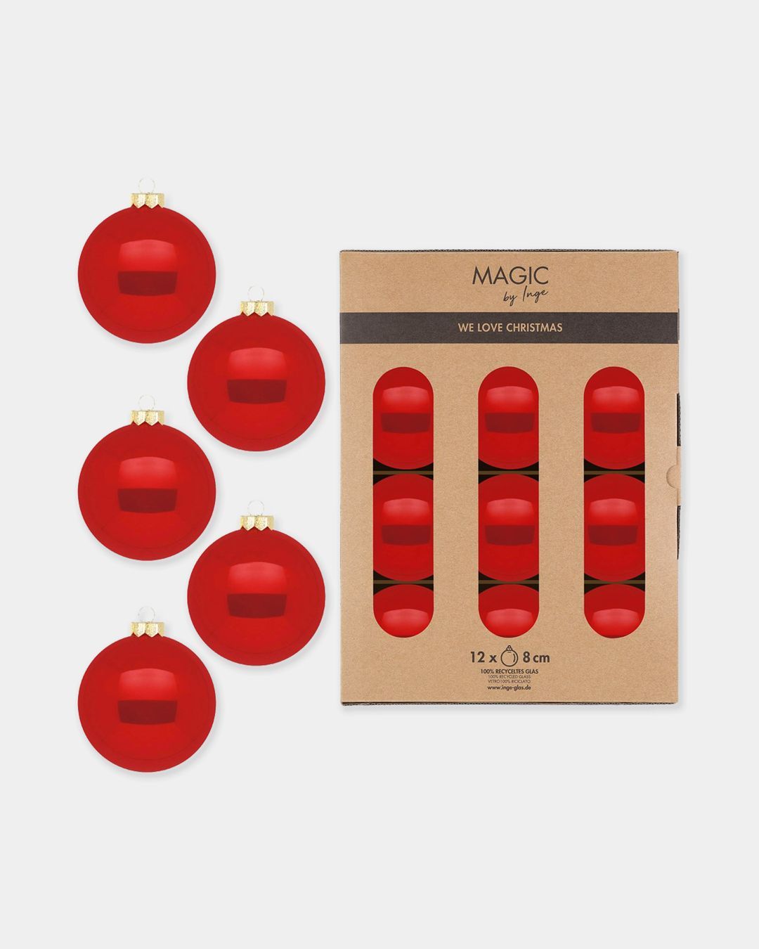 Купить Набор елочных игрушек INGES MAGIC