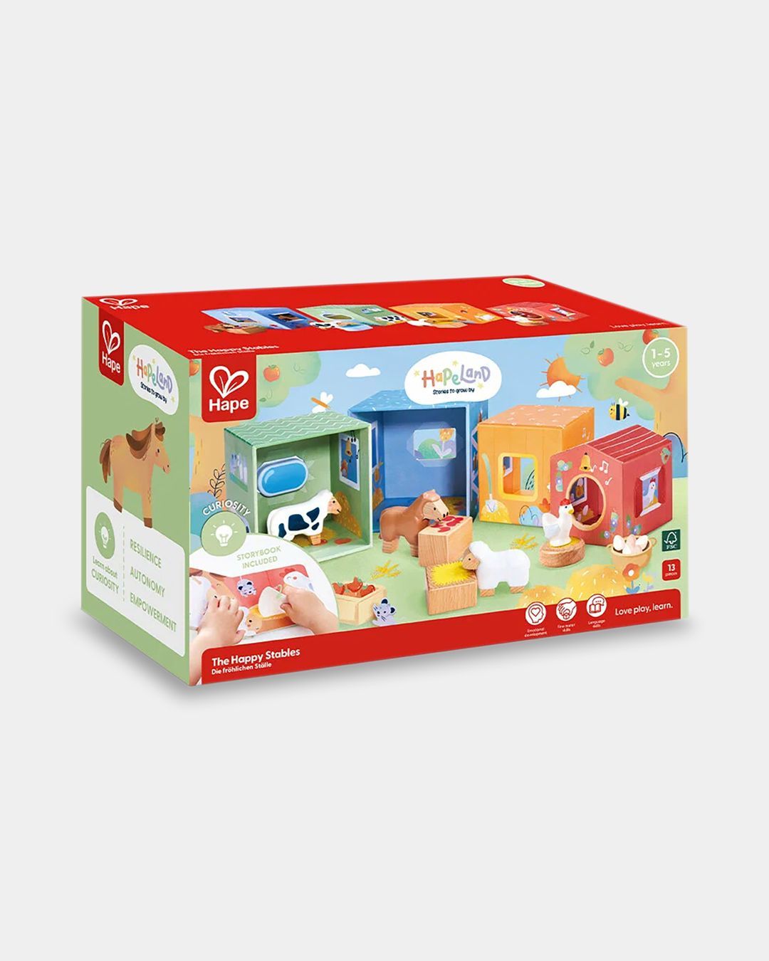 Купить Игровой набор "играем вместе" веселая ферма HAPE