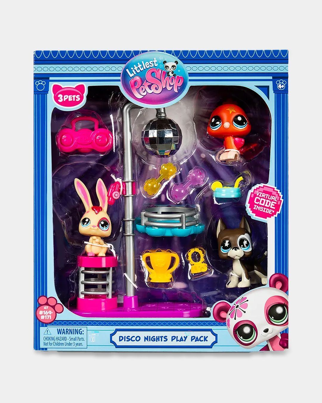 Купить Набор дискотека: три фигурки с аксессуарами LITTLEST PET SHOP