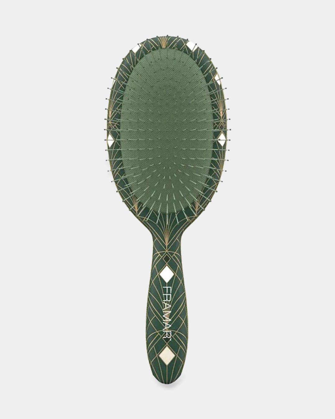 Купить Распутывающая щетка для волос изумрудный город FRAMAR