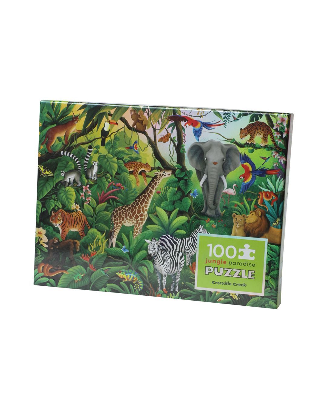 Купить Пазл джунгли 100 деталей CROCODILE CREEK