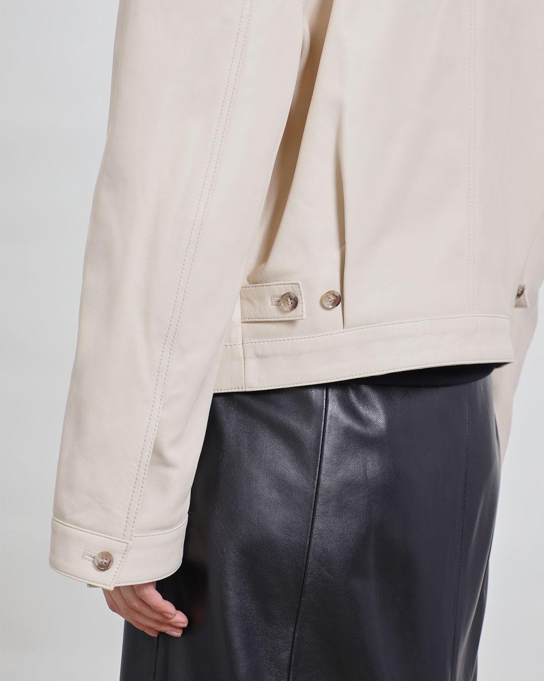 Купить Куртка кожаная LOULOU DE SAISON