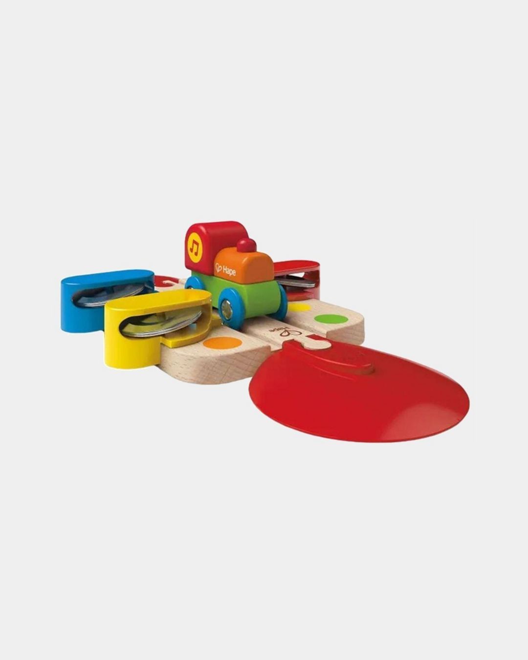 Купить Музыкальная железная дорога радужная головоломка HAPE