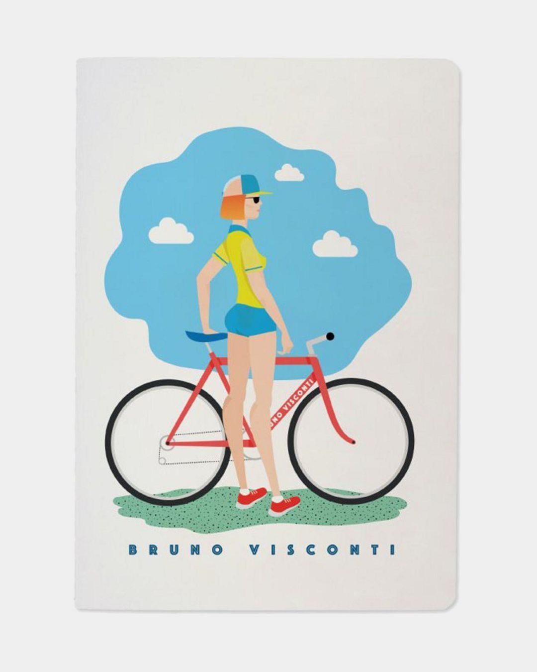 Купить Тетрадь 40л. (клетка) bv "велопрогулка" BRUNO VISCONTI