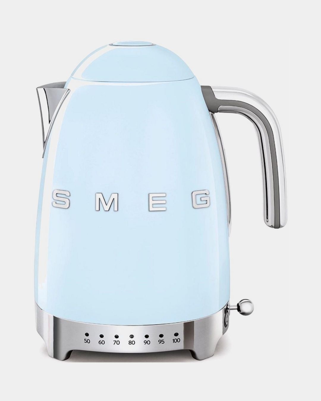 Купить Чайник с регулируемой температурой пастельный голу SMEG