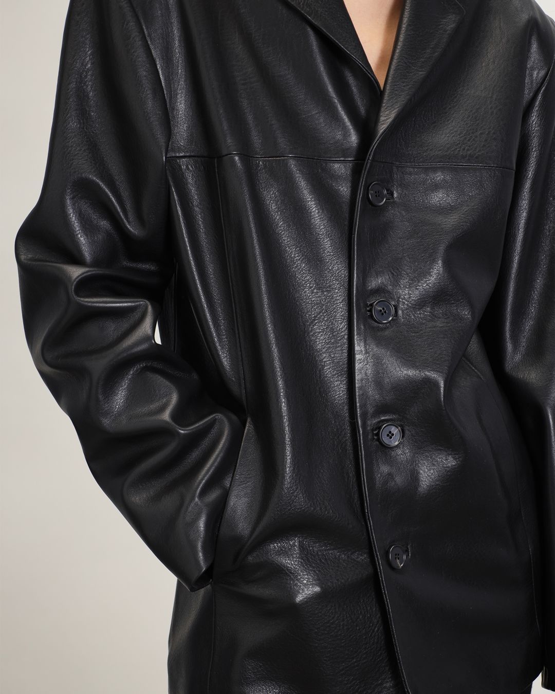 Купить Жакет кожаный PERVERT