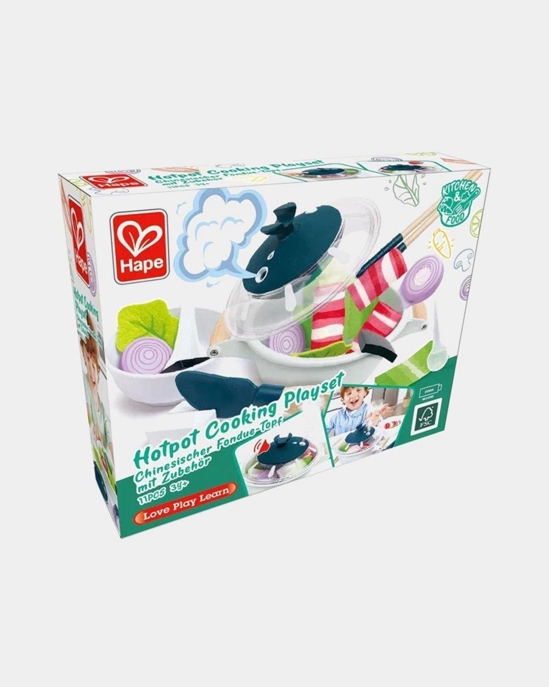 Купить Игровой набор в горшочке серия "готовим еду" HAPE