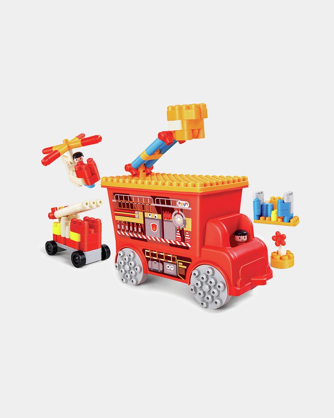 Купить Конструктор креатив пожарно-спасательная машина HAPE