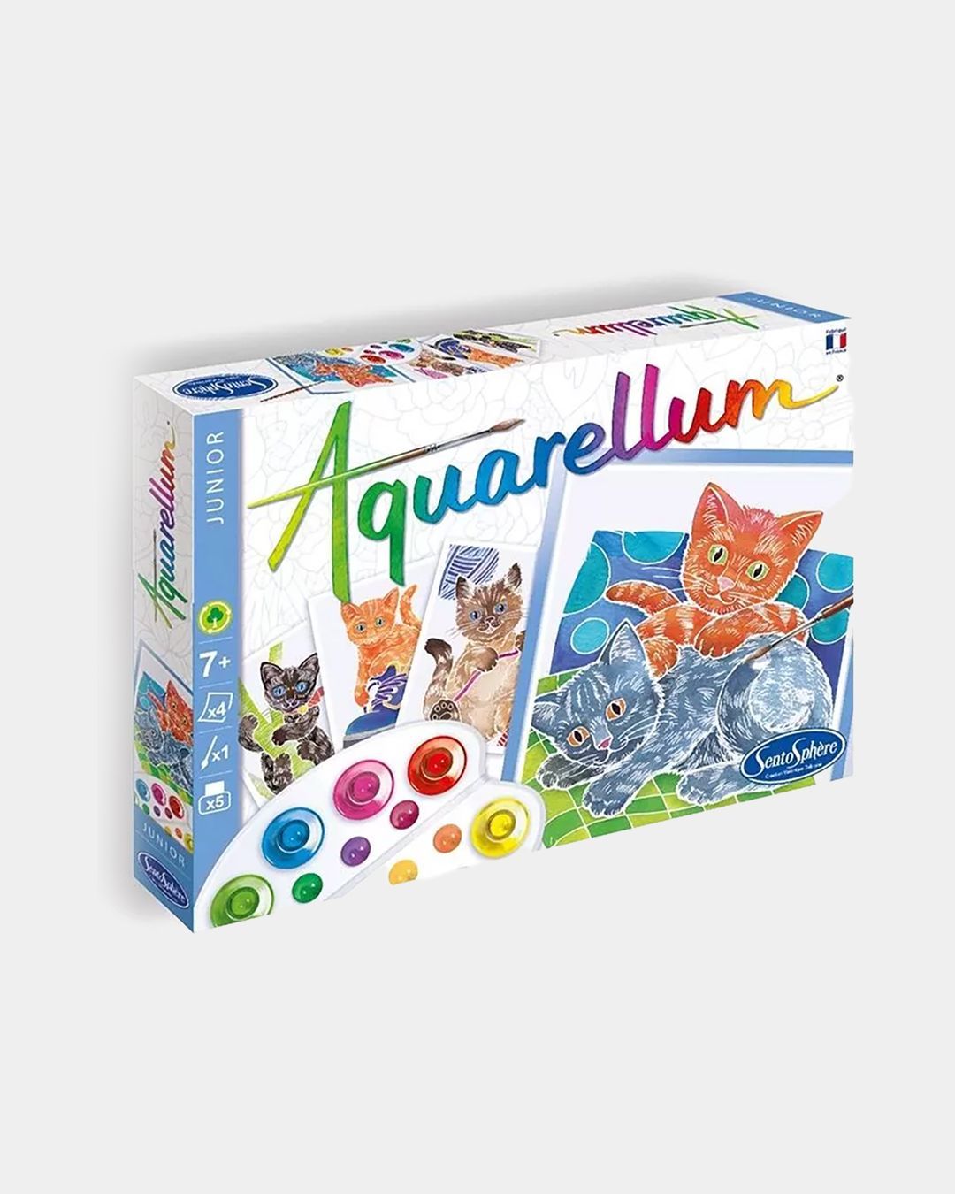 Купить Акварельная раскраска котята SENTOSPHERE