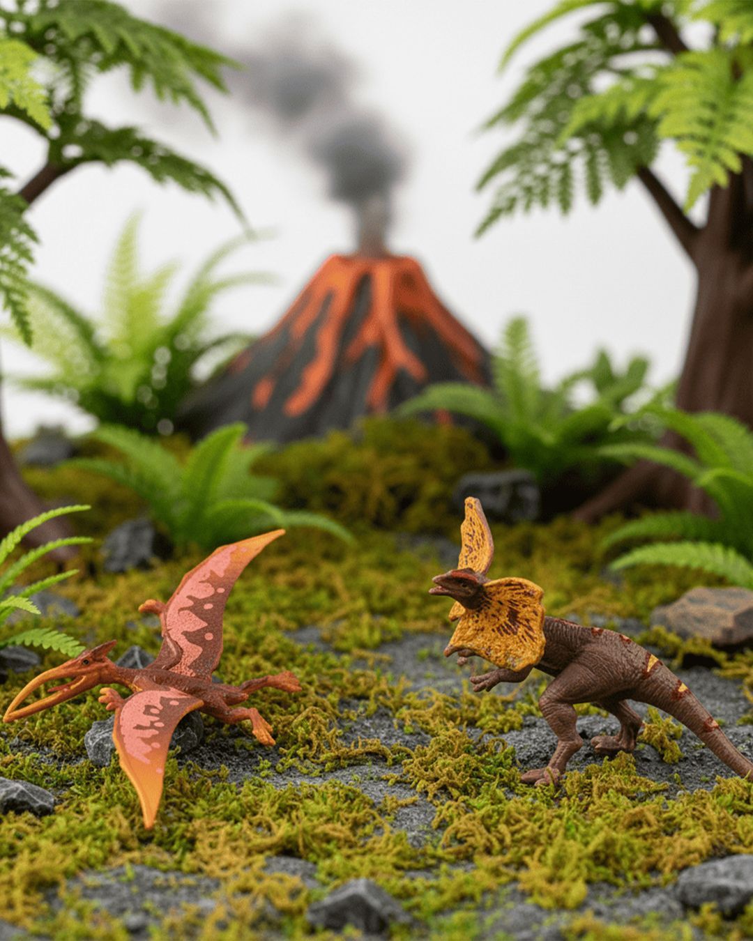 Купить Набор фигурок динозавры и доисторические животные KONIK