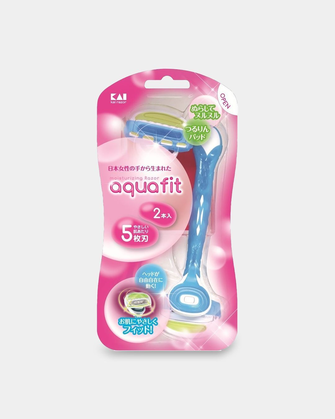 Купить Станок одноразовый для женщин 5 лезвий kai af-3b1 AUGER