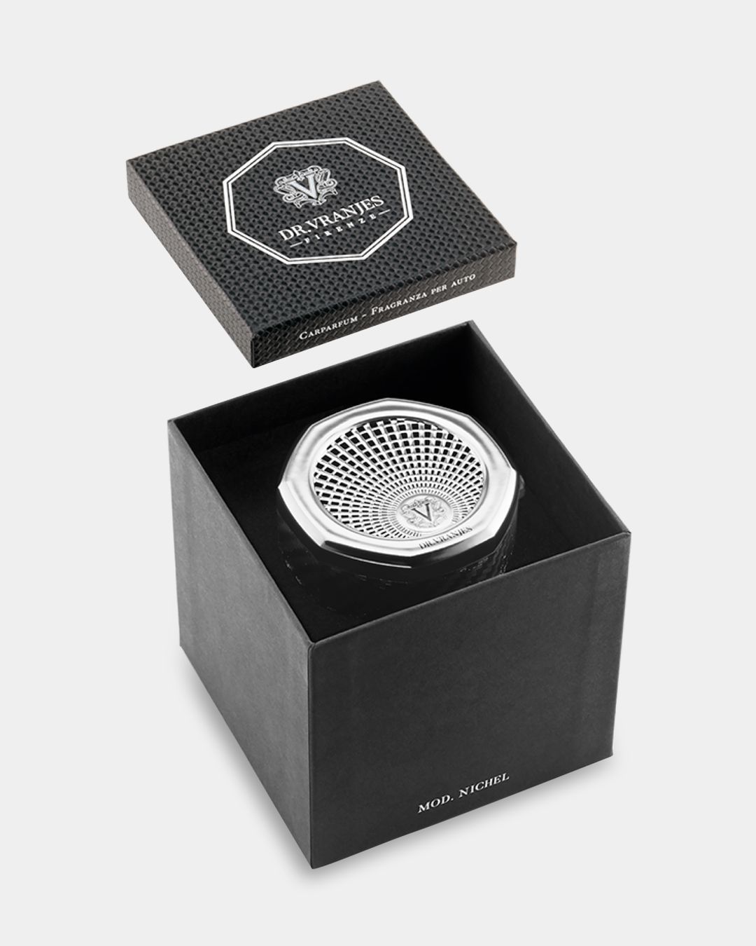 Купить Ароматизатор для авто - диспенсер никель DR.VRANJES