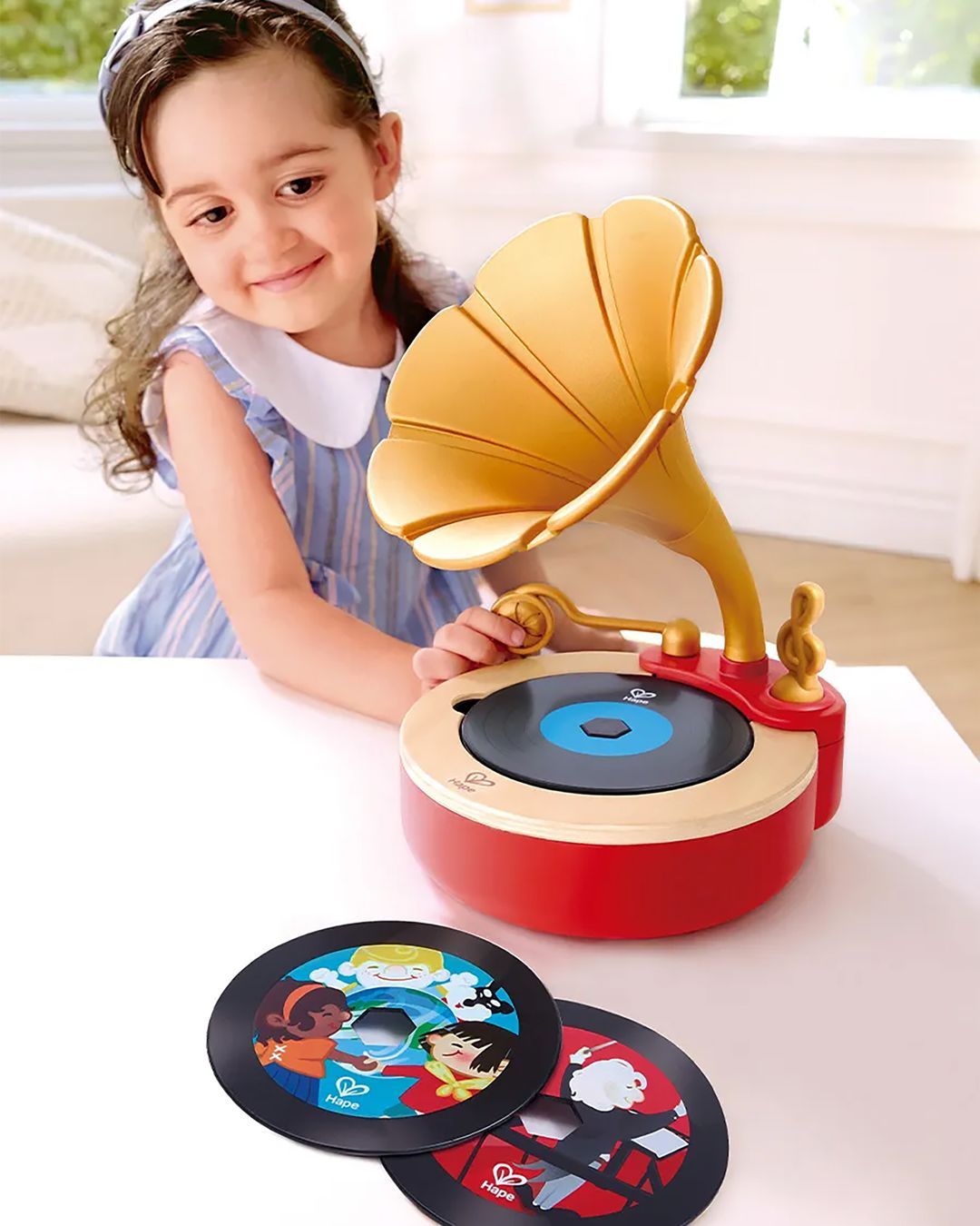 Купить Игрушка "волшебный звук" граммофон HAPE