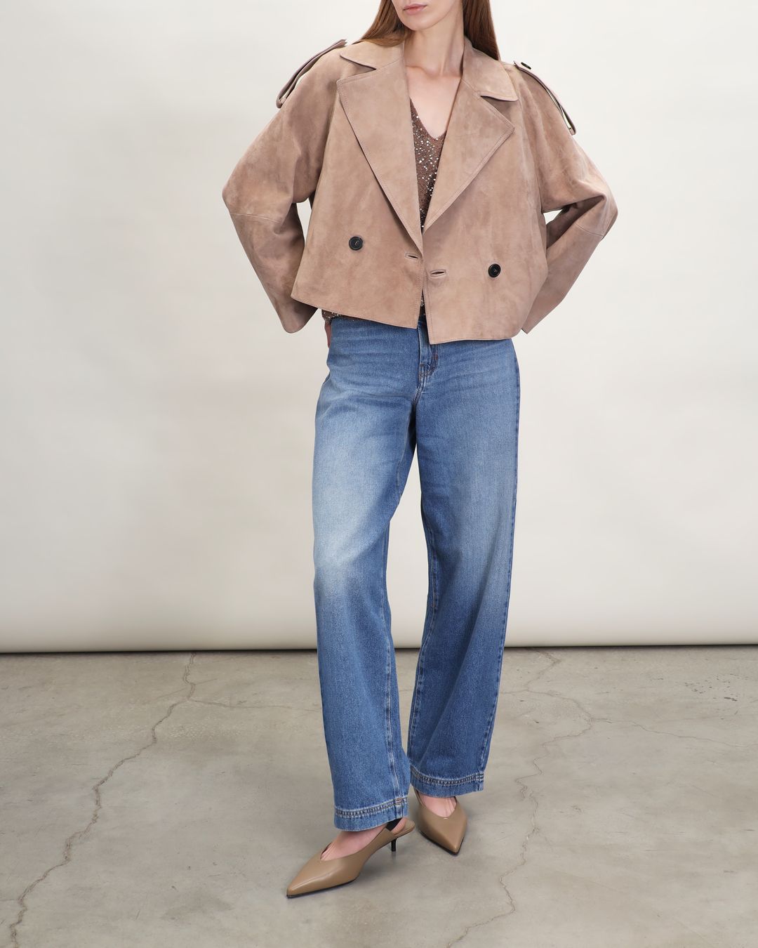 Купить Куртка кожаная WEEKEND MAX MARA