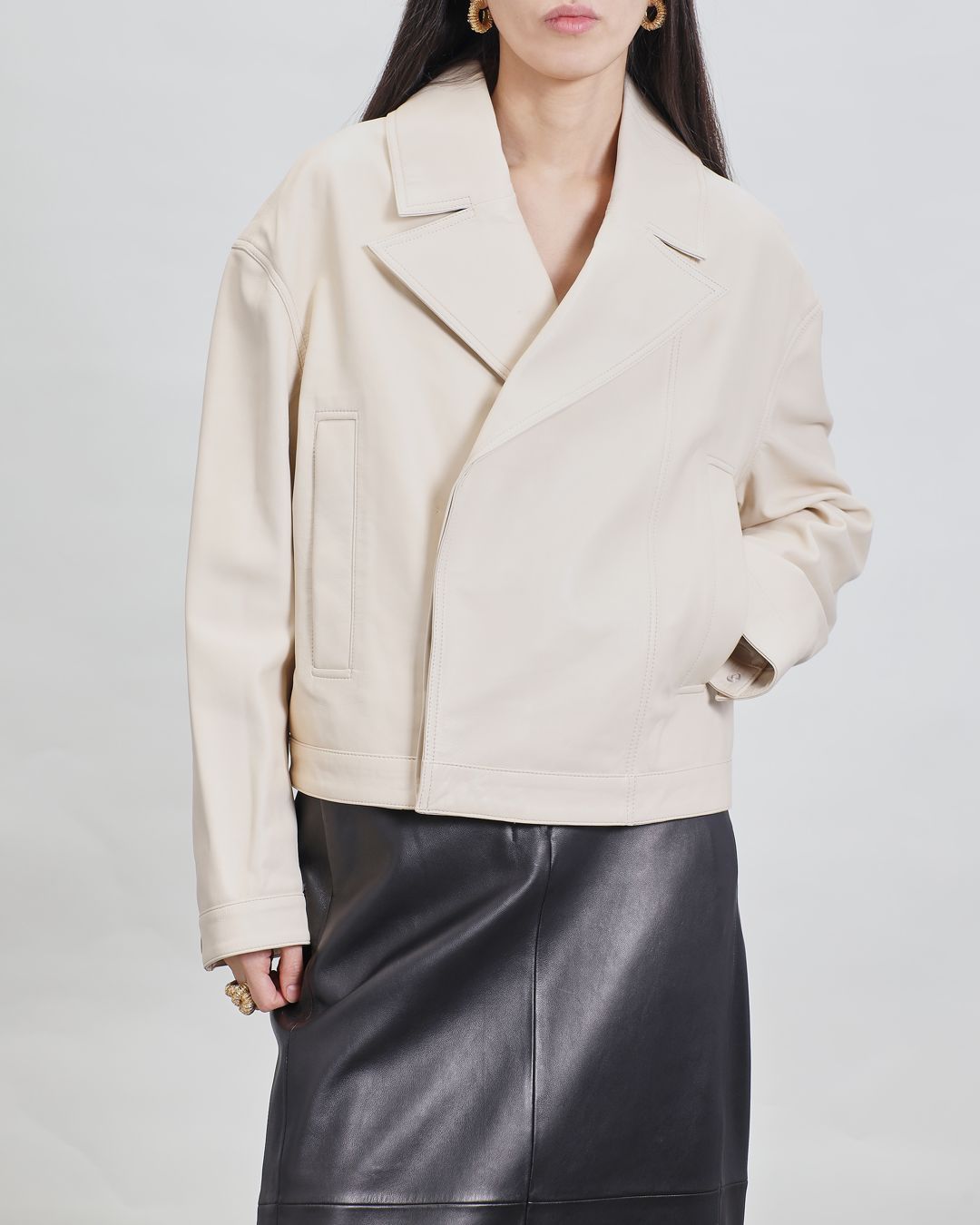 Купить Куртка кожаная LOULOU DE SAISON