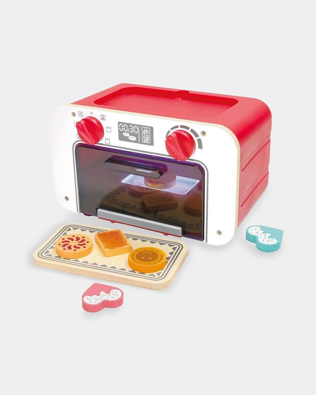 Купить Детская кухня 3 в 1 духовка, плита, набор еды HAPE