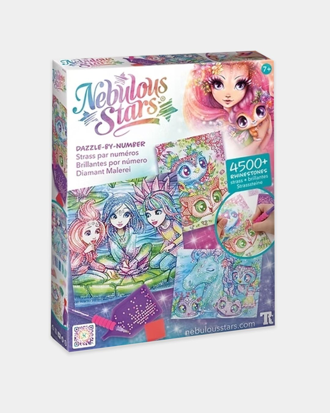 Купить Серия petulia: картина по номерам из страз NEBULOUS STARS