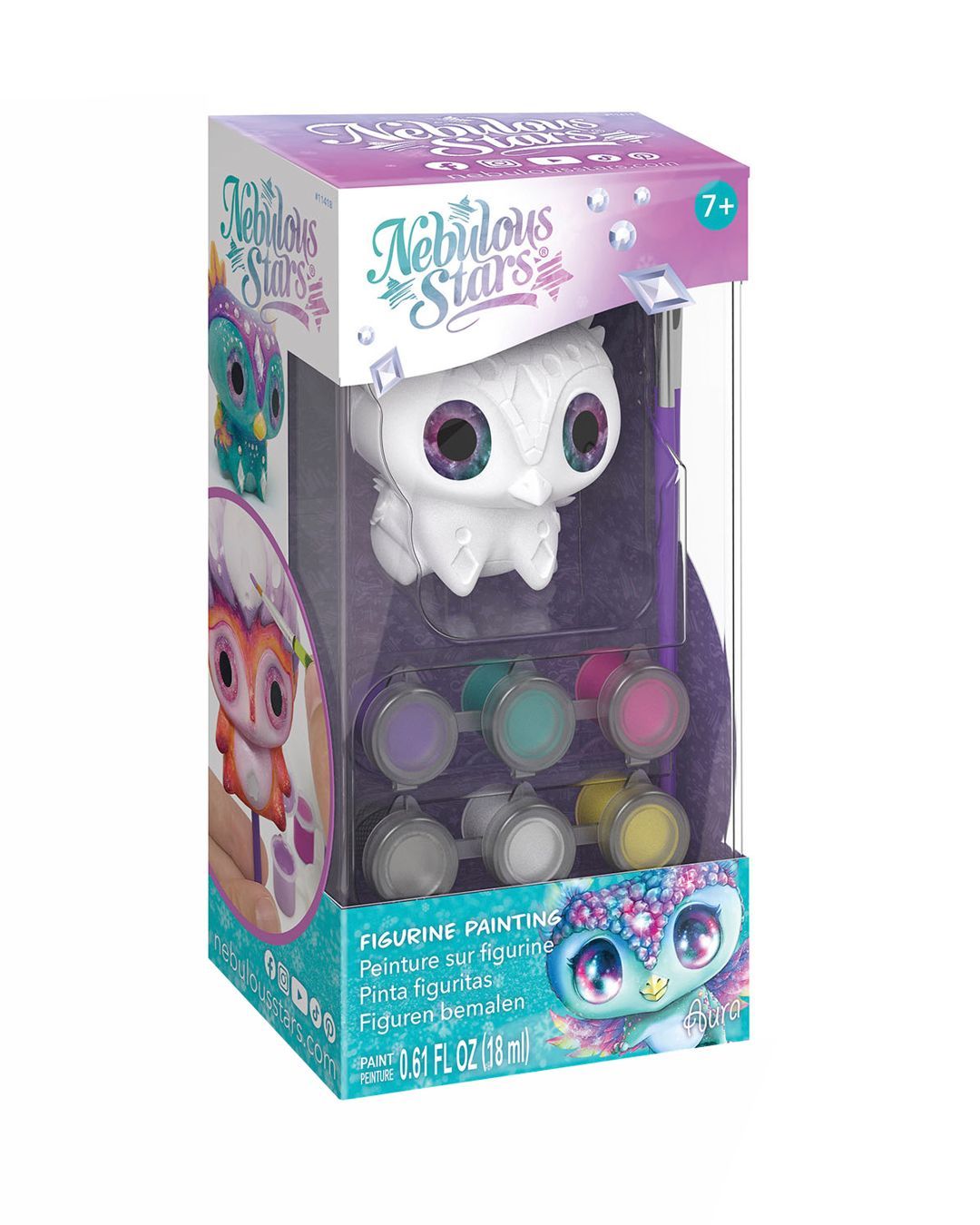 Купить Гипсовая фигурка для раскрашивания NEBULOUS STARS