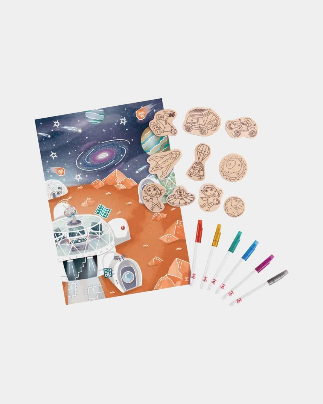 Купить Магнитный набор "космические приключения" HAPE