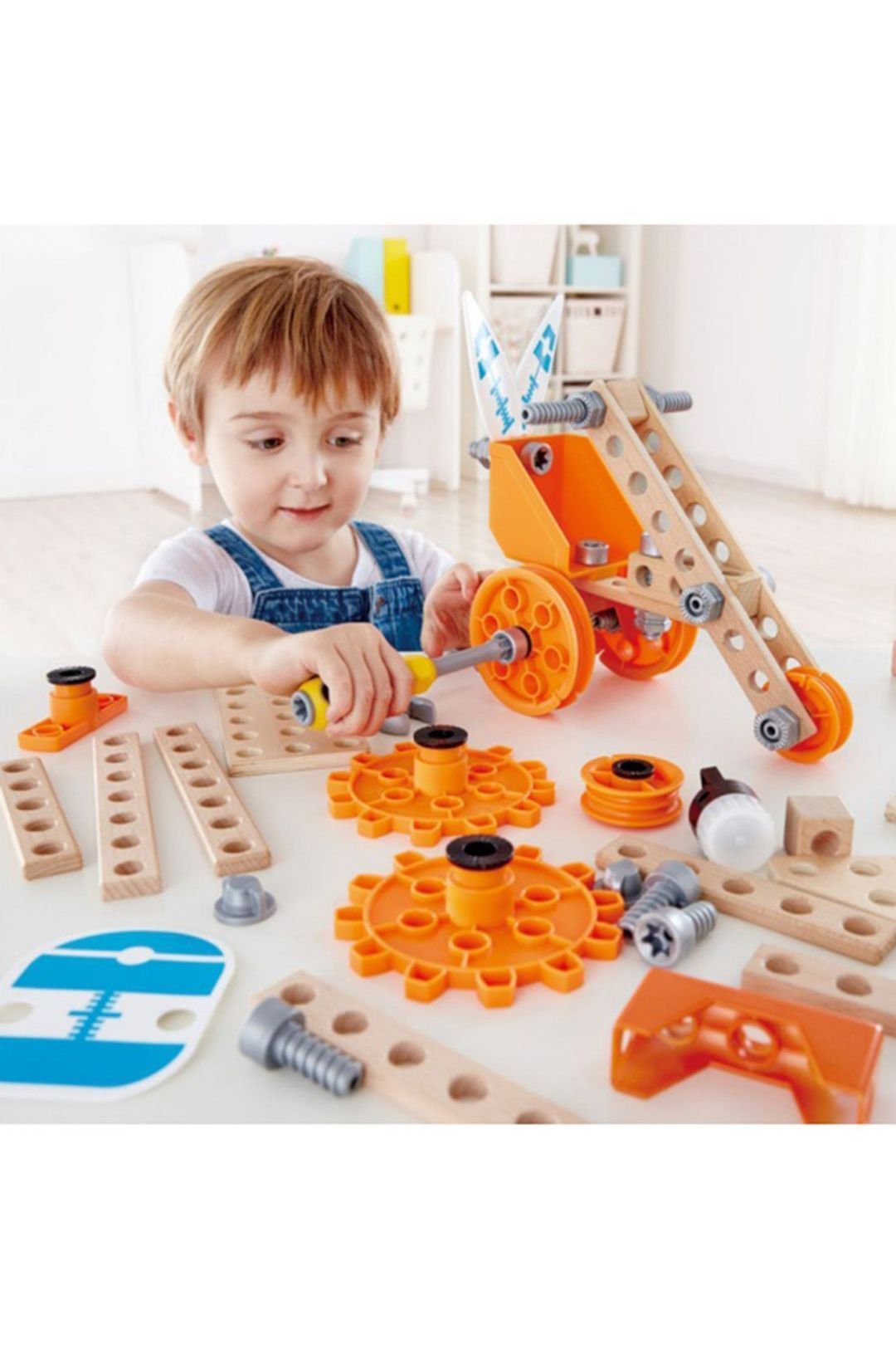 Купить Конструктор  делюкс комплект 57 элементов HAPE