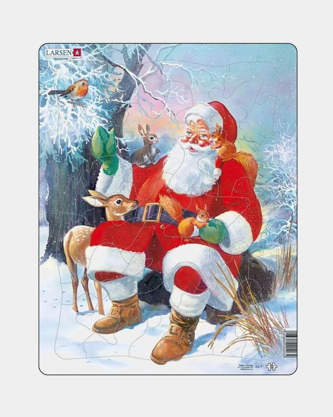 Купить Санта с животными LARSEN