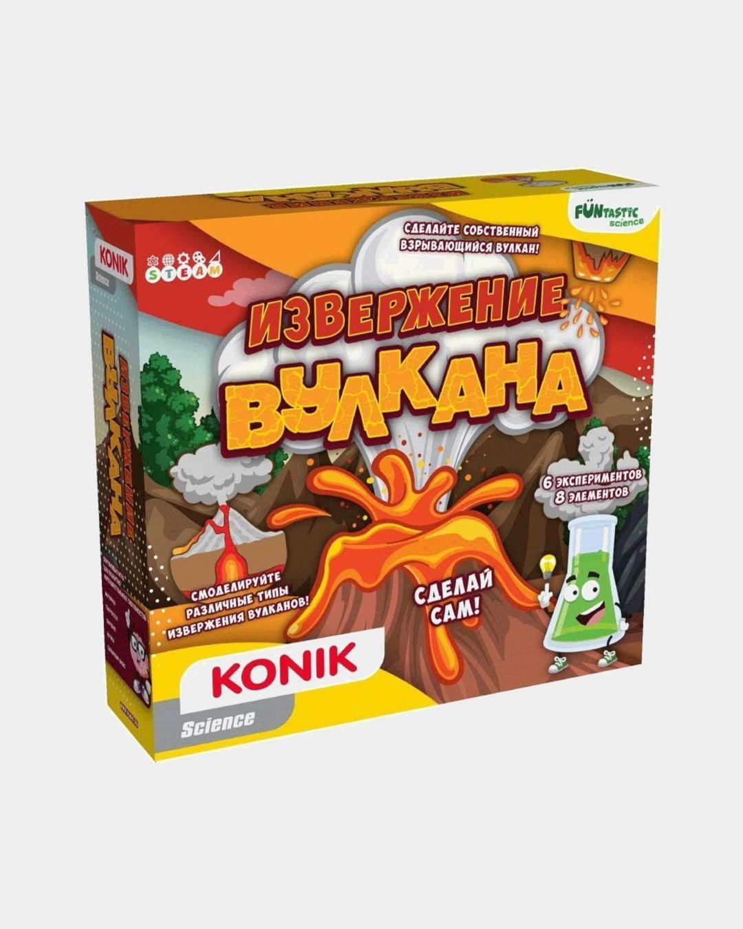 Купить Набор для творчества извержение вулкана KONIK