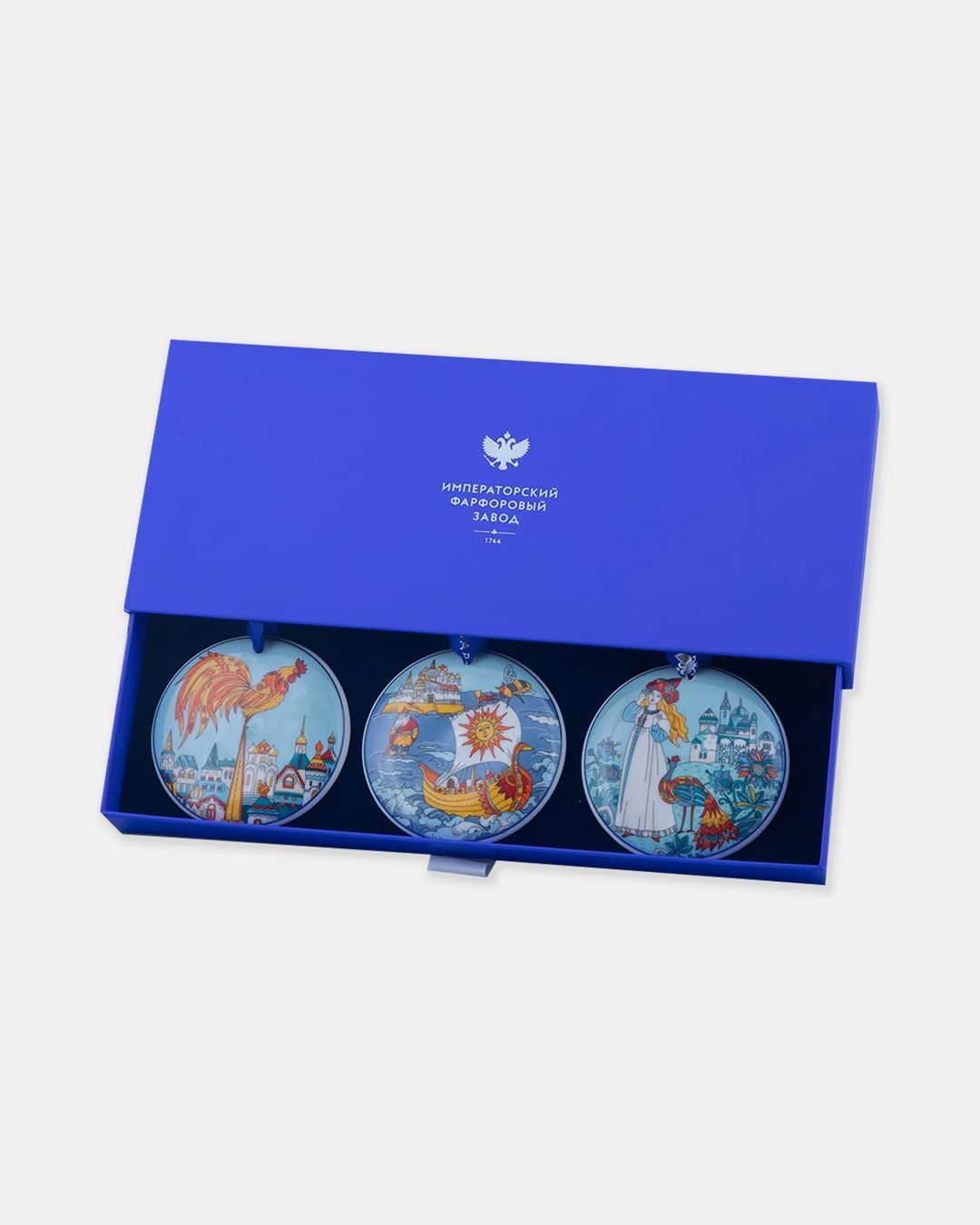 Купить Набор елочных игрушек ИМПЕРАТОРСКИЙ ФАРФОРОВЫЙ ЗАВОД