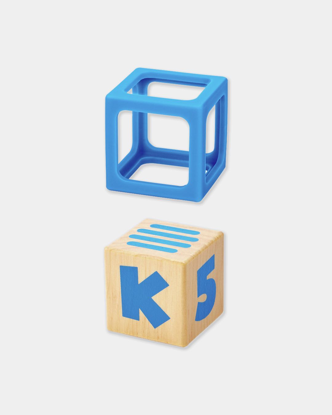 Купить Деревянные кубики в силиконовых чехлах 10 шт. HAPE