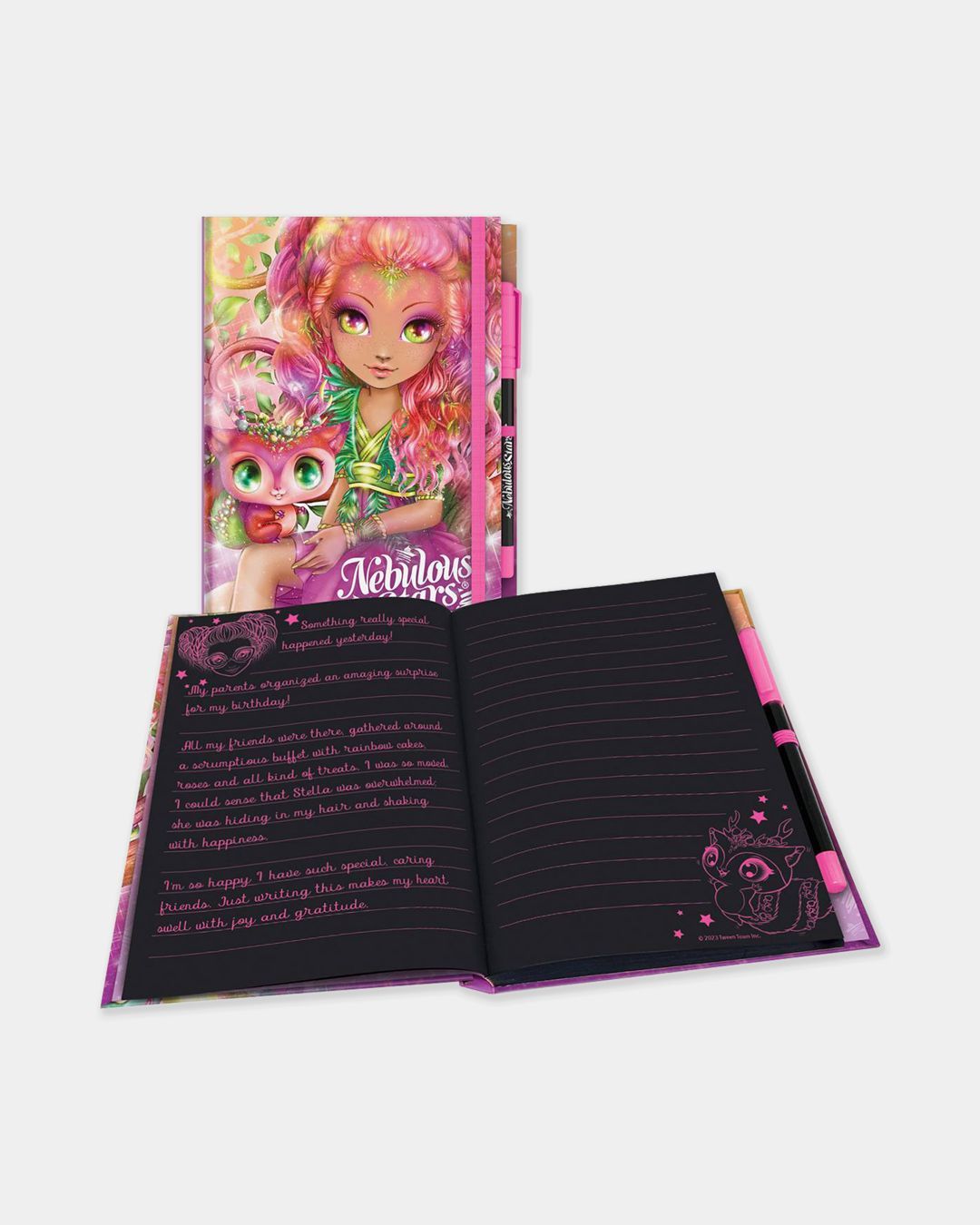 Купить Серия: hazelia. блокнот с черными страницами и руч NEBULOUS STARS