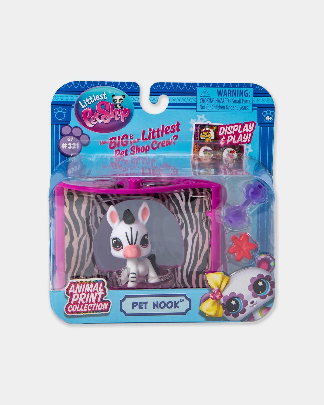 Купить Игрушка-фигурка "стиль" уголок зебры LITTLEST PET SHOP