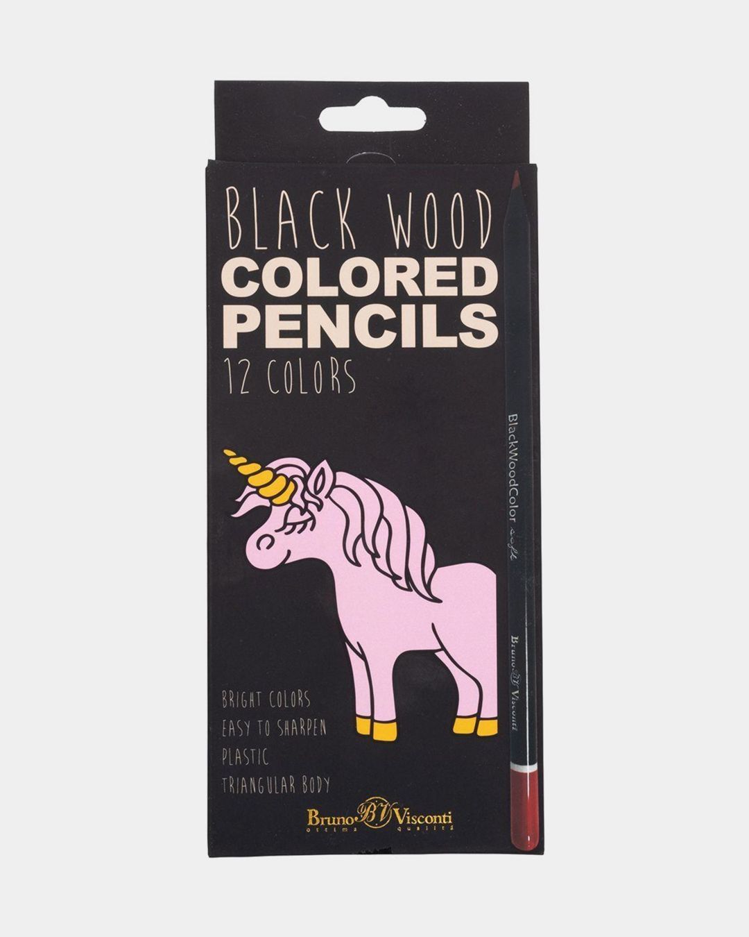 Купить Карандаши 12цв. blackwoodcolor BRUNO VISCONTI