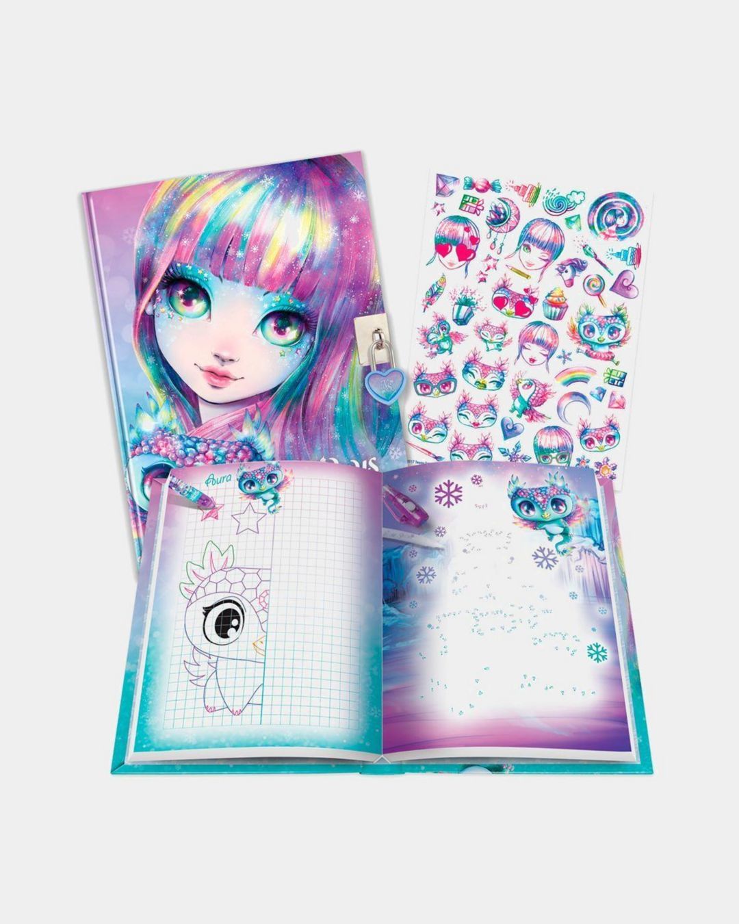 Купить Личный дневник для девочек для секретов NEBULOUS STARS