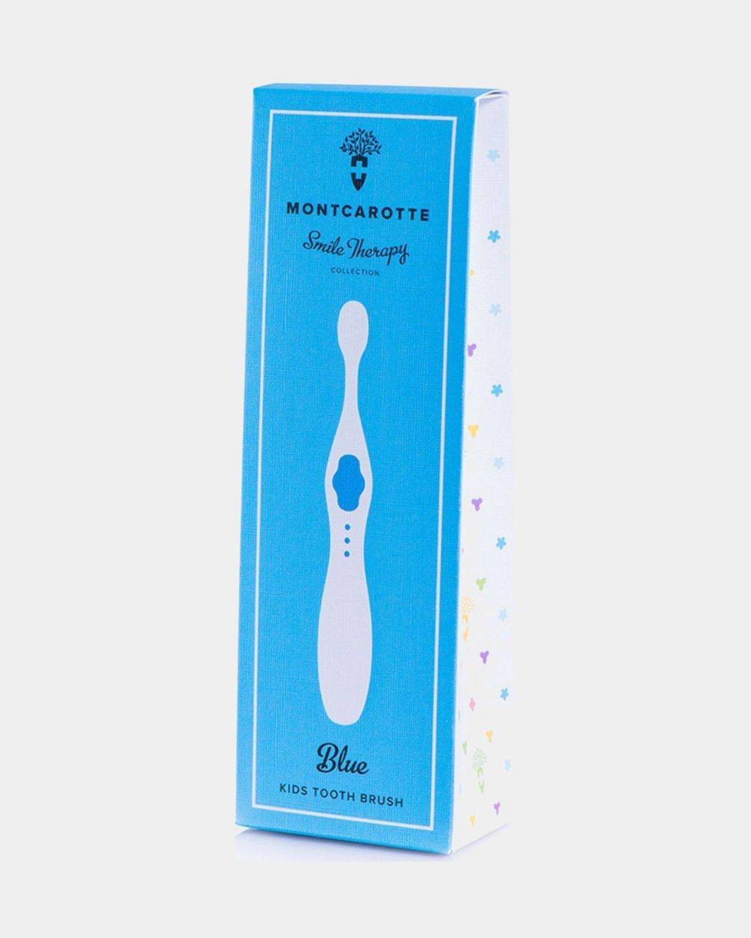 Купить Детская кисть для зубов синий мягкая MONTCAROTTE