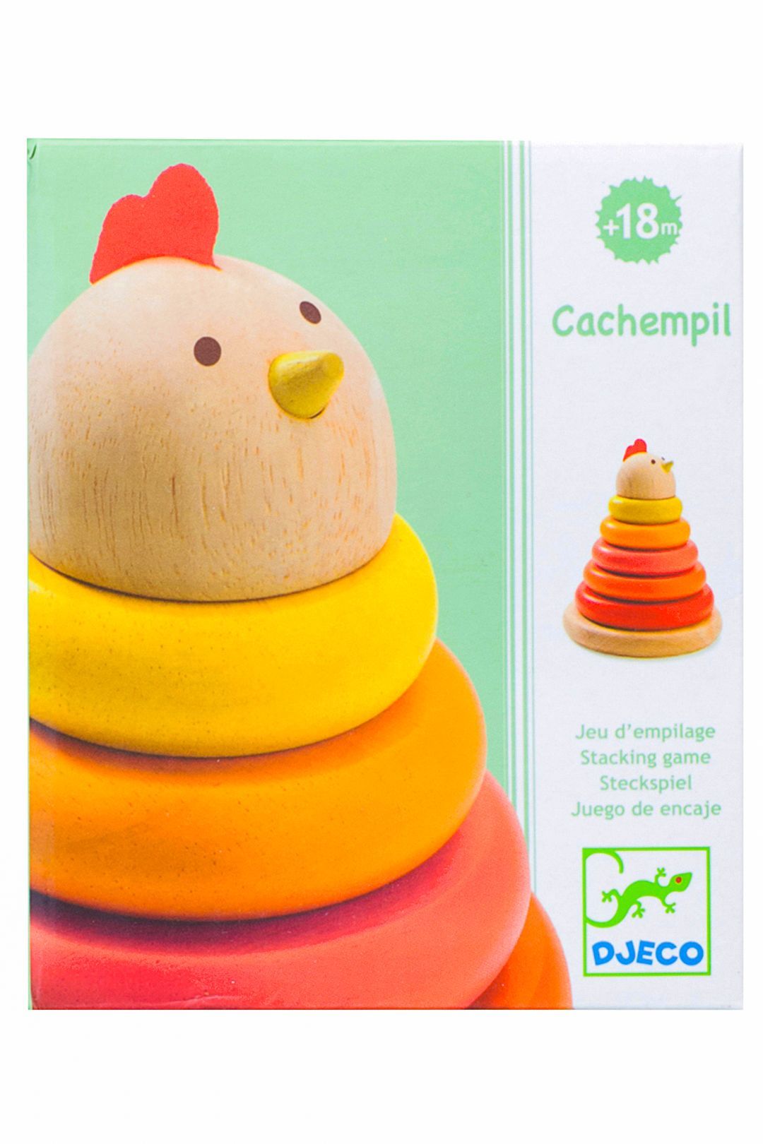 Купить Пирамидка курочка DJECO