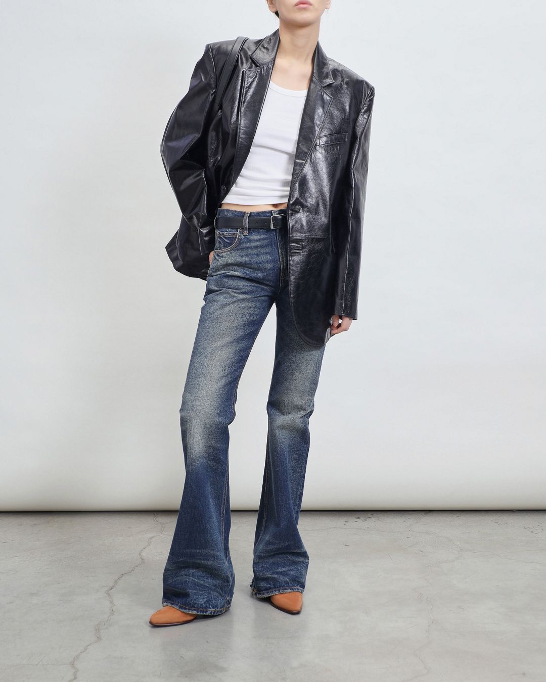 Купить Жакет кожаный SENCELLERIE