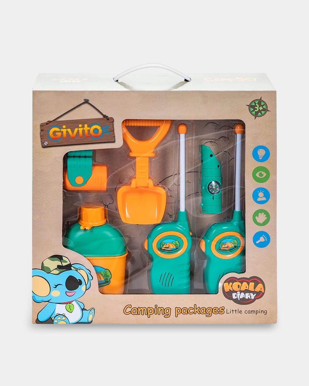 Купить Детская игровая палатка набор туриста GIVITO