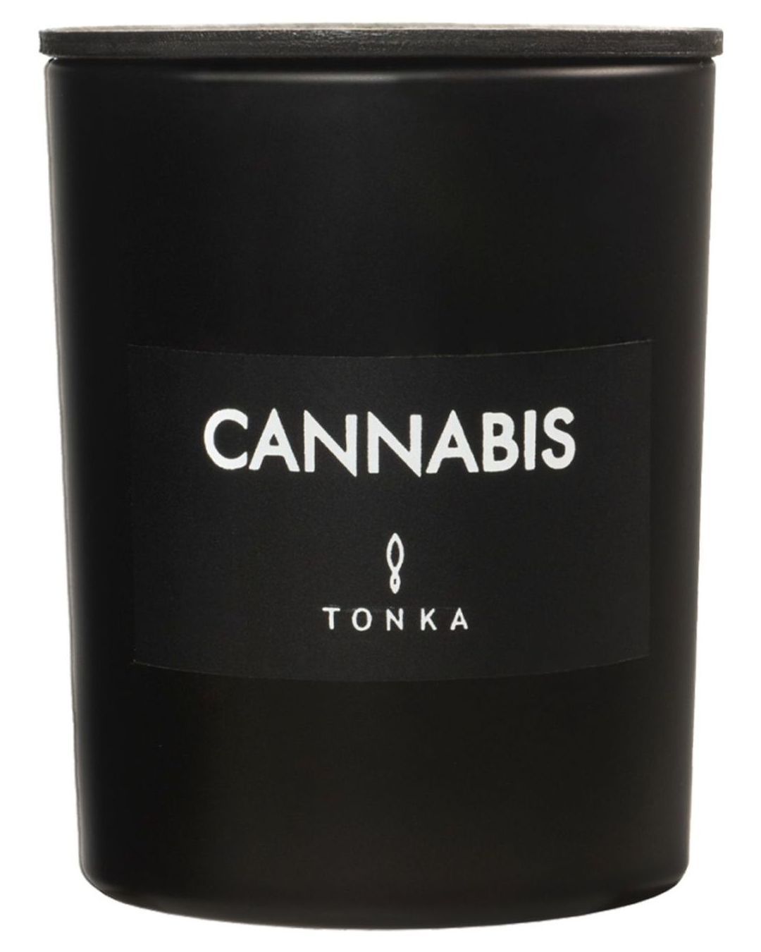 Купить Свеча  аромат «канабис» черная матовая TONKA