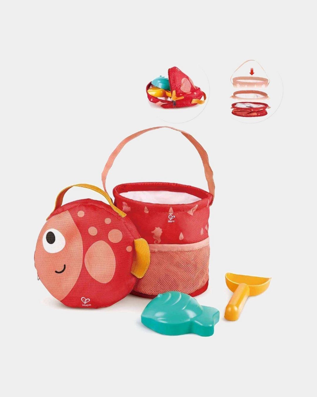 Купить Набор для пляжа рыбка с лопаткой и формочкой HAPE