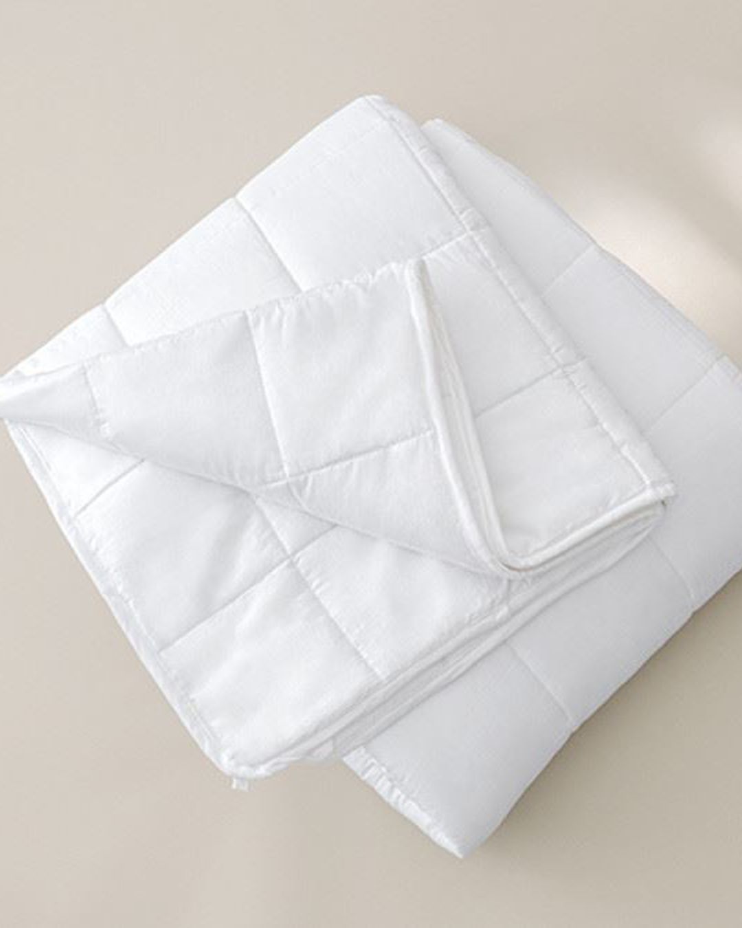 Купить Утяжеленное одеяло арт. 2015 цвет белый BEAUTY SLEEP